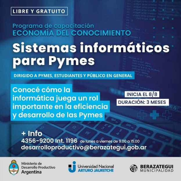 Curso sobre sistemas informáticos para PYMES
