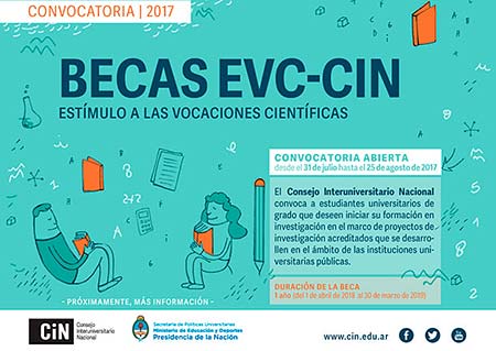 Becas De Estímulo A Las Vocaciones Científicas (ECV-CIN) 2017