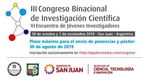 III Congreso Binacional De Investigación Científica (Argentina / Chile) - VI Encuentro De Jóvenes Investigadores