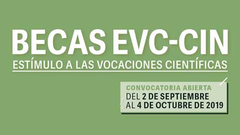 Becas EVC-CIN – Convocatoria 2019