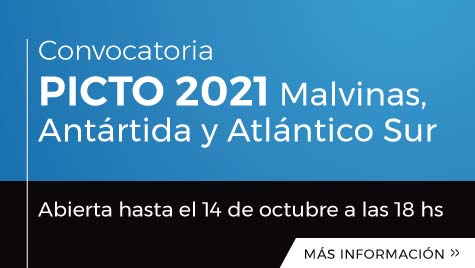 Convocatoria PICTO 2021 Malvinas, Antártida Y Atlántico Sur