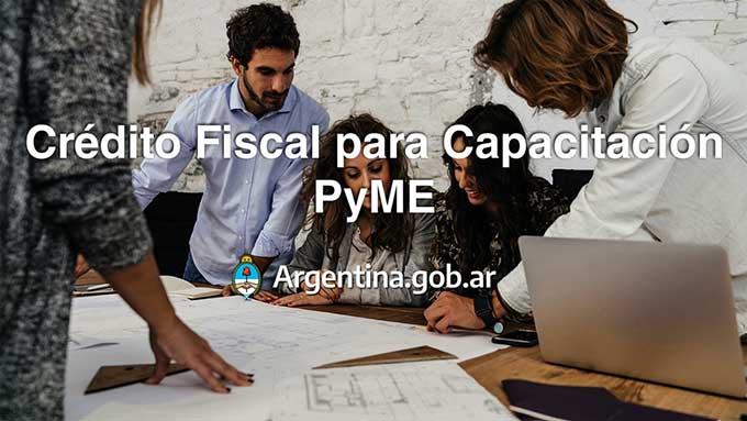 Se encuentra vigente el Crédito Fiscal para Capacitación PyME